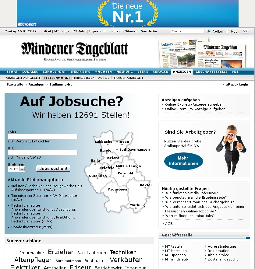 Stellenmarkt