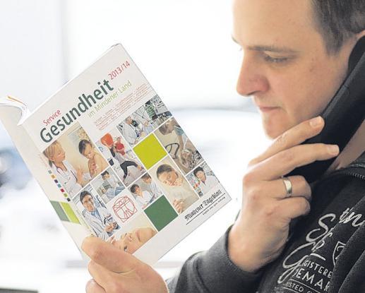 Direkter kann der Draht zum Thema Gesundheit nicht sein: Der neue Ratgeber "Service: Gesundheit" liefert wichtige Grundlagen. | Foto: Alex Lehn