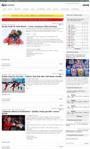 Die Online-Planungsseite der DPA, auf der sich die Kundenredaktionen orientieren können. Repro: MT