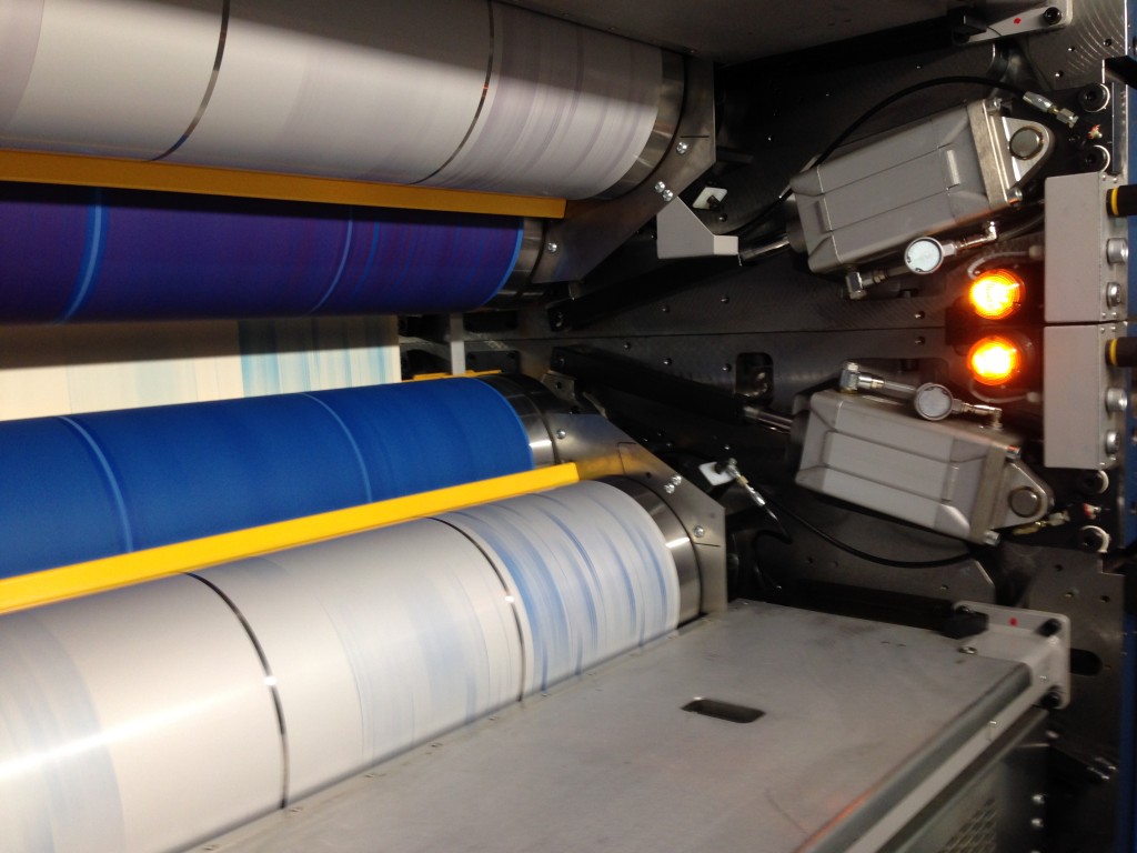 Die neue Druckmaschine hat ihre ersten Tests erfolgreich absolviert. Foto: Pepper