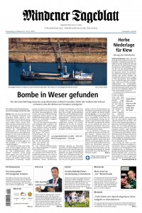 Titelseite MT vom 19.Februar. Repro: MT