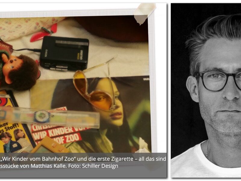 Matthias Kalle (rechts) hat ein Buch über seine Jugend in Minden geschrieben. Fotos: Schiller-Design (l.), Jonas Lindstroem
